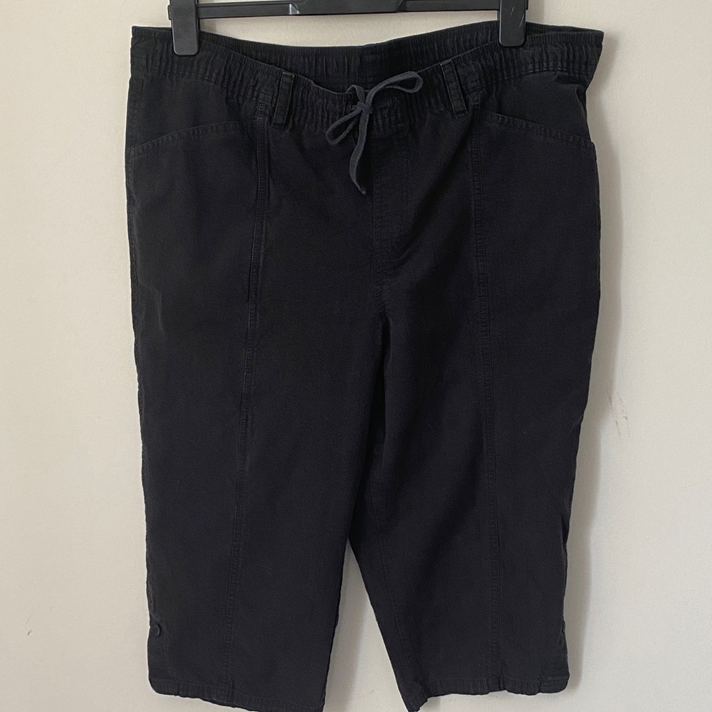 Erika Black Capris for Women